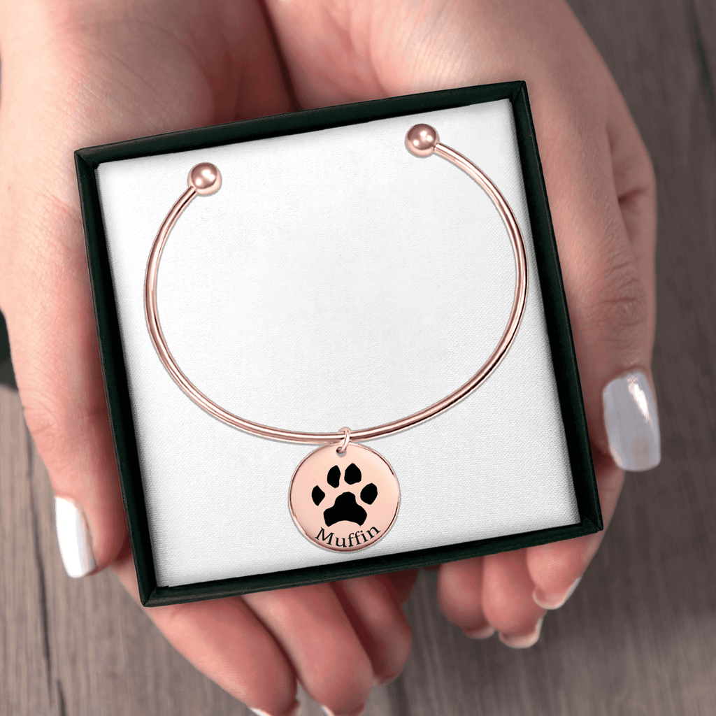 Pawprint Bangle