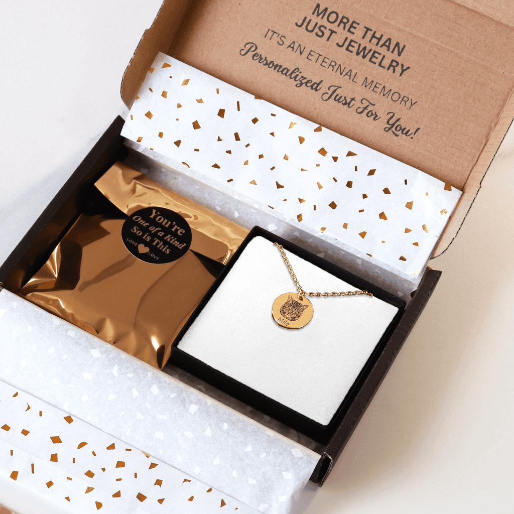 Cat Portrait Necklace